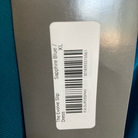The Evolve Slip Dress XL NWT Sapphire Blue - Picture 6 of 7